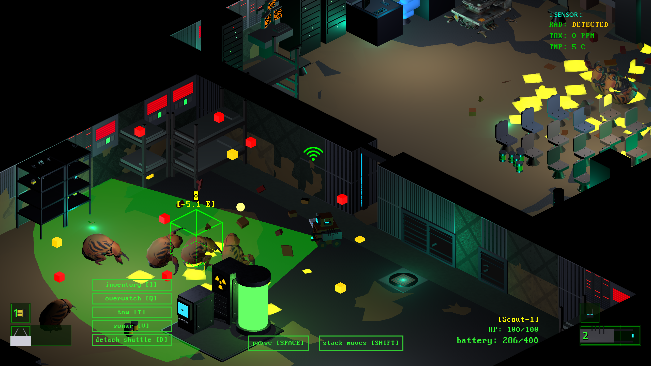 Iron Graves Gameplay - Dark Corridors